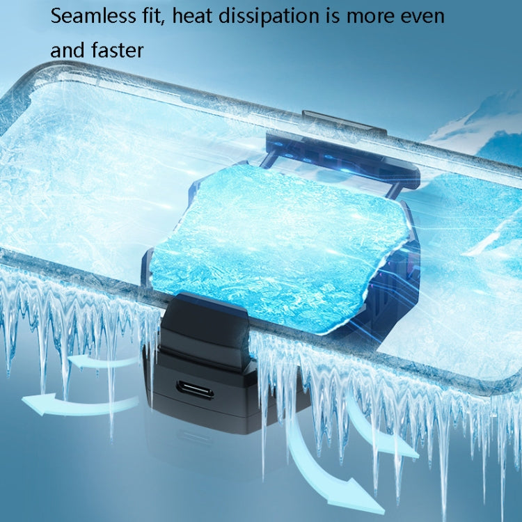 L01 Mobile Phone Radiator Semiconductor Rapid Cooling Portable Peripheral Cooling Mobile Phone Radiator