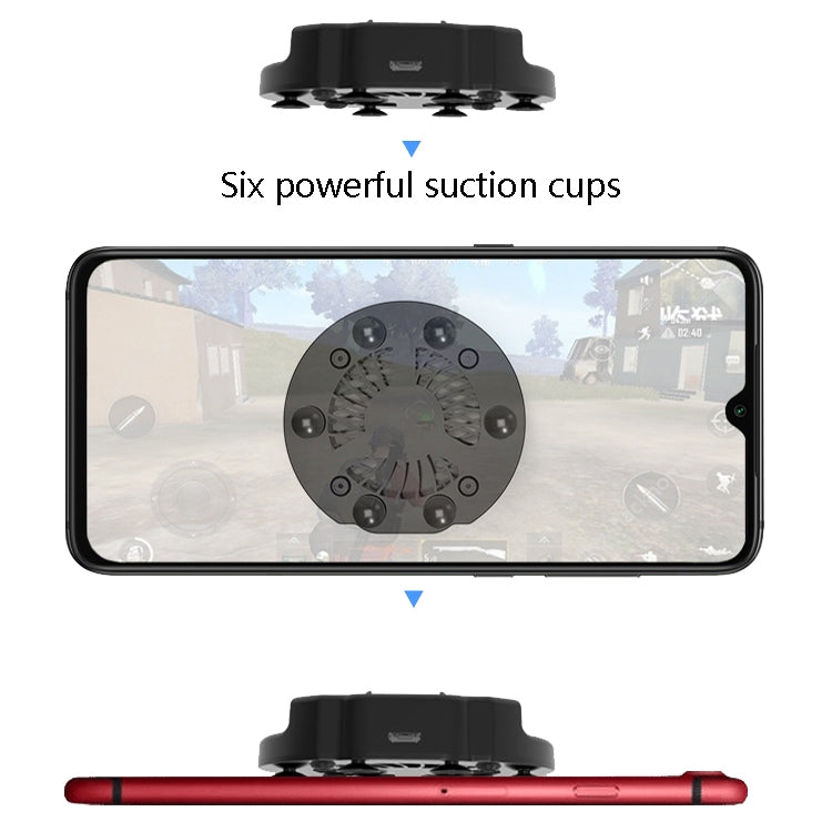 2 PCS Z10 Suction Cup Phone Game Handle Radiator with Holder