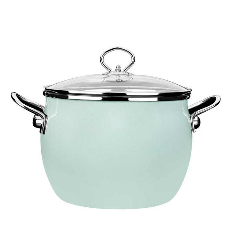 Enamel Soup Pot Uncoated Food Supplement Pot For Induction Cooker