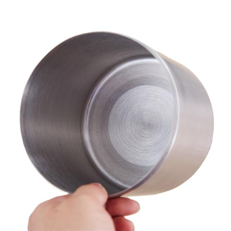 Stainless Steel Rocker Type Mini Ashtray Car Desktop Trash Can