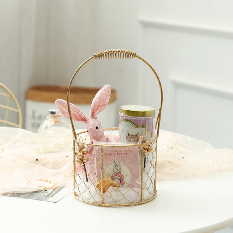 Creative Wedding Partner Hand Gift Box Wedding Candy Box Birthday Full Moon Gift Shopping Basket, Specification:Separate Basket