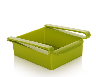Multifunction Kitchen Refrigerator Storage Rack Fridge Freezer Shelf Holder Pull-out Drawer Organizer