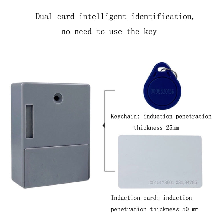 Drawer Cabinet Combination Lock Free Installation Invisible Electronic Sensor Mortise Lock
