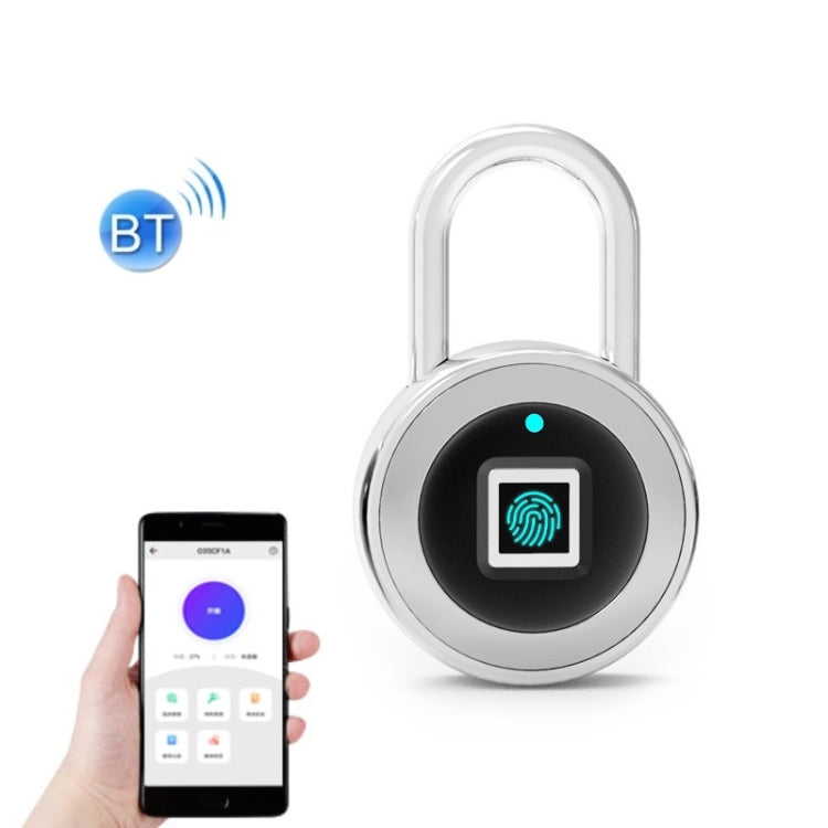 Cabinet Smart USB Padlock Waterproof Bluetooth APP Remote Authorization Fingerprint Lock
