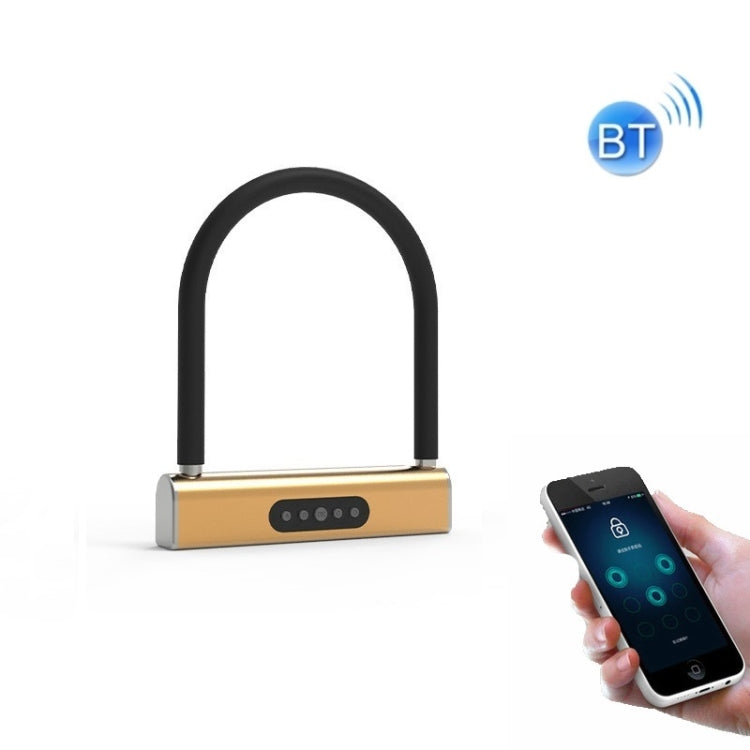 Bicycle Password U-Lock Smart Bluetooth Anti-Theft Padlock
