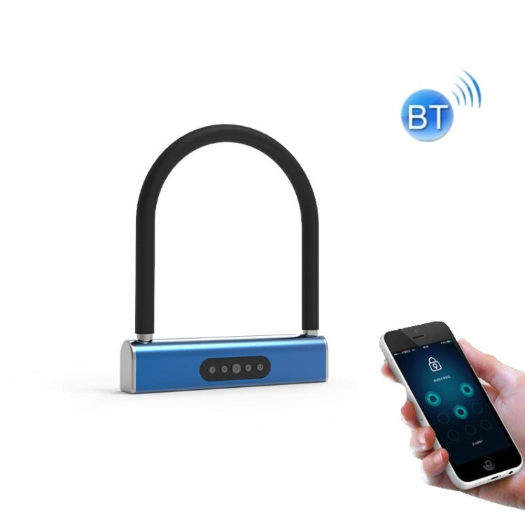 Bicycle Password U-Lock Smart Bluetooth Anti-Theft Padlock