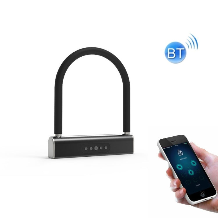 Bicycle Password U-Lock Smart Bluetooth Anti-Theft Padlock
