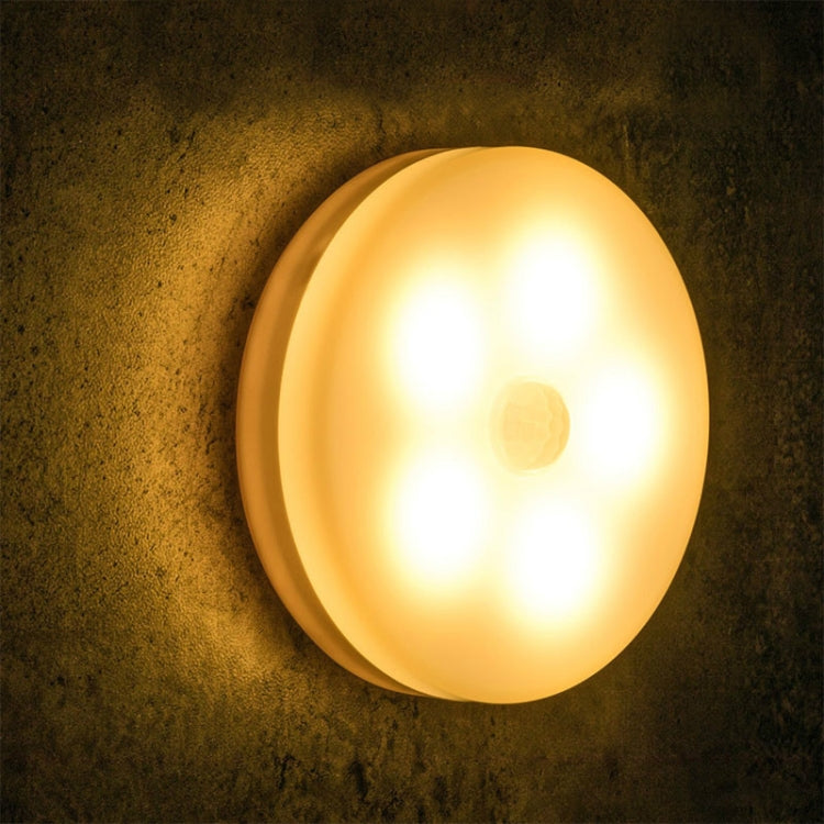 Intelligent Human Body Induction LED Night Light Control Bedroom Bedside Table Lamp, Style:Rechargeable