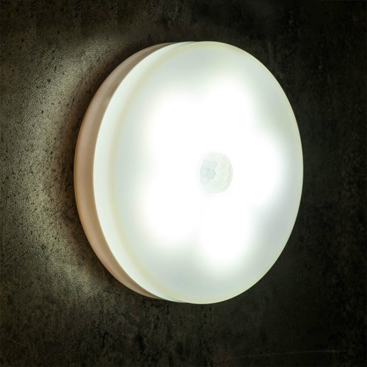 Intelligent Human Body Induction LED Night Light Control Bedroom Bedside Table Lamp, Style:Rechargeable