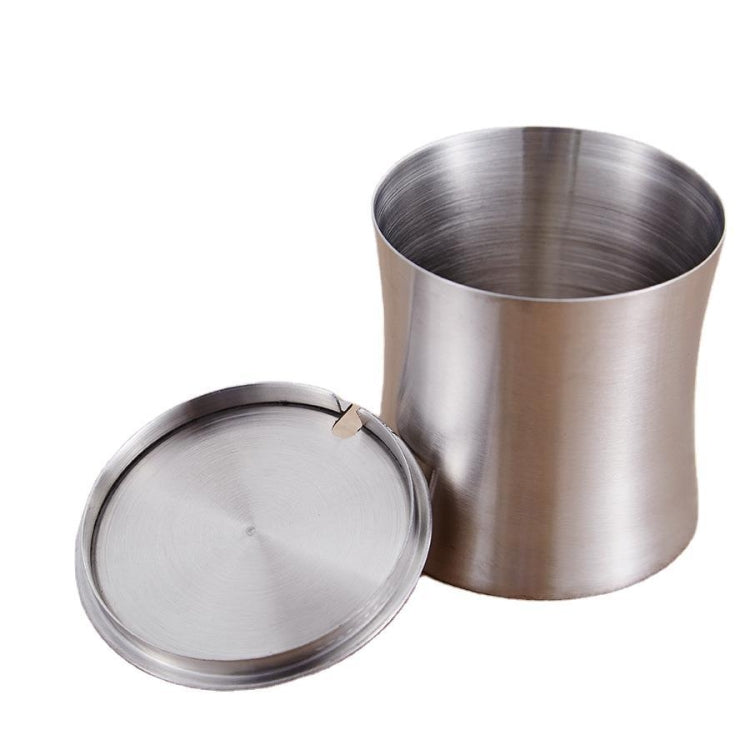 Stainless Steel Waist Shape Seasoning Jar Kitchen Supplies