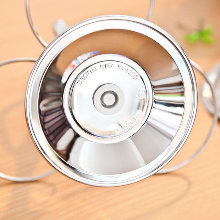 Stainless Steel Rotating Seasoning Pot Set, Specification: Three-piece Set