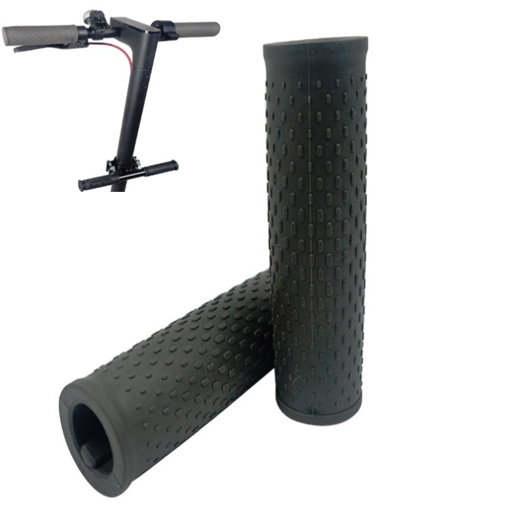 A Pair For Xiaomi Electric Scooter Silicone Car Handles Replace Non-slip Car Handles, Size:One Size