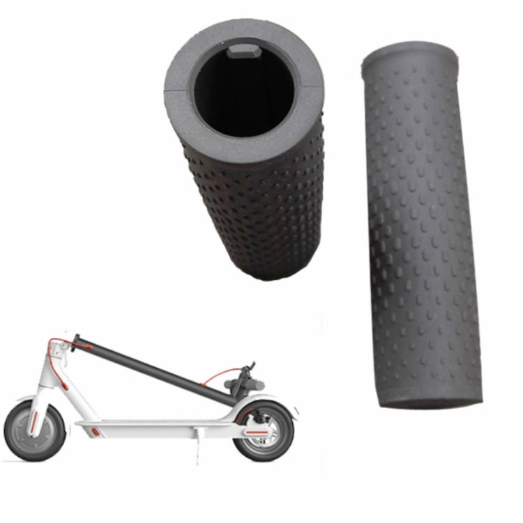 A Pair For Xiaomi Electric Scooter Silicone Car Handles Replace Non-slip Car Handles, Size:One Size