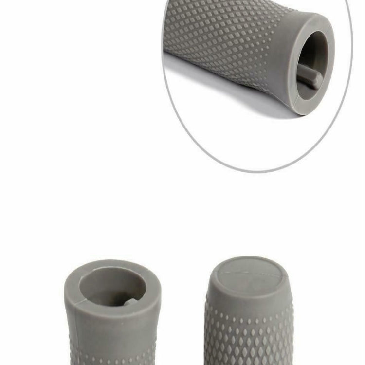 A Pair For Xiaomi Electric Scooter Silicone Car Handles Replace Non-slip Car Handles, Size:One Size