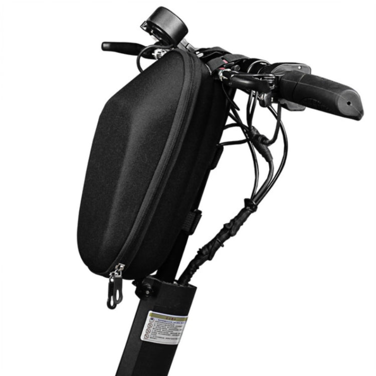 For Xiaomi No.9 Electric Scooter PU Leather Waterproof EVA Hard Shell Bag Electric Folding Car Front Bag, Size:30 x 16.5 x 14.5cm