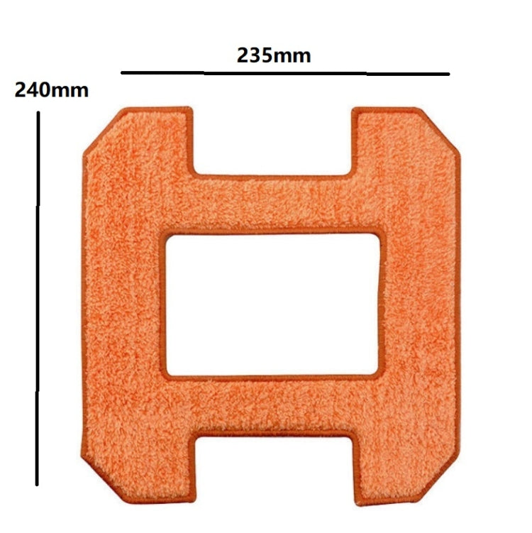 2 PCS Mopping Robot Accessories Mop for Liectroux X6