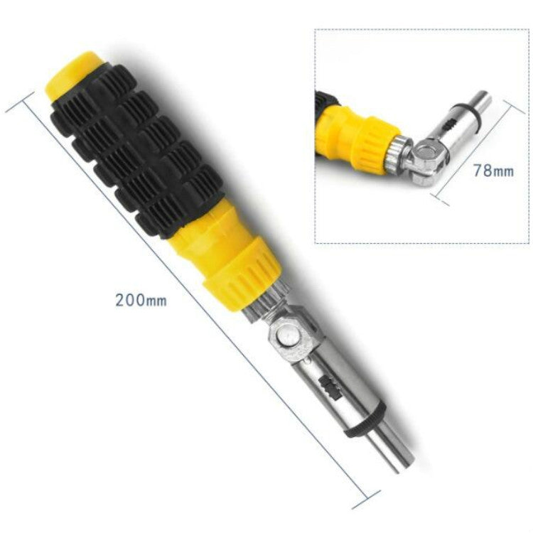 3 Sets Multifunctional Household Hardware Tool Socket Screwdriver Ratchet Set(41 In 1 Plastic Interface)
