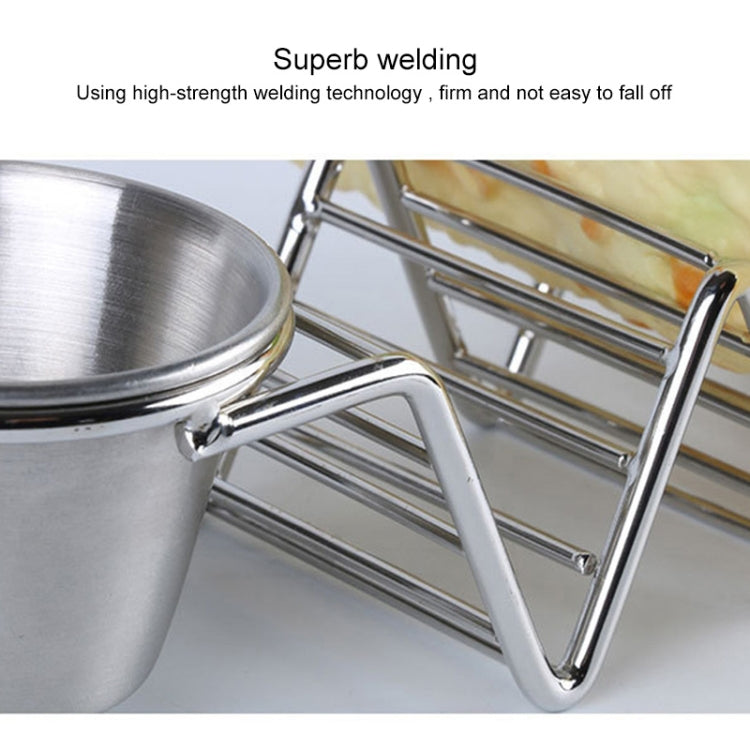 Taco Rack Stainless Steel 304 Taco Rack Taco Pancake Stand, Specification: 3 Grid Widened