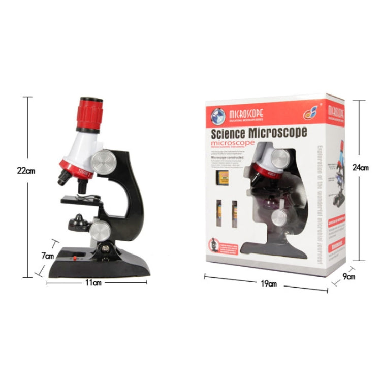 Children Microscope Set Simulation Science Experiment 1200 Times Science & Education Supplies