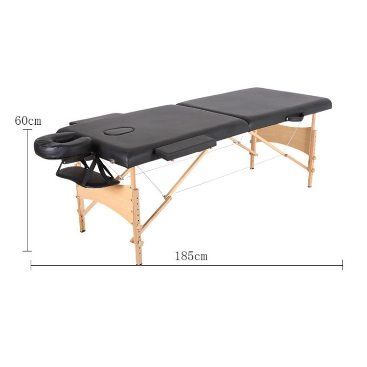 X-013 Folding Portable Thai Body Spa Massage Table Tattoo Bed Wood Massage Chair