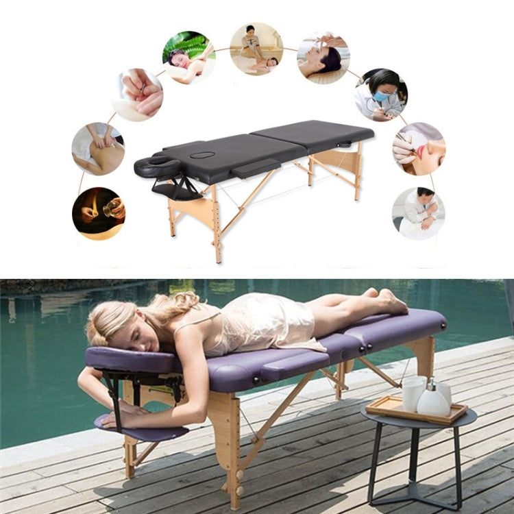 X-013 Folding Portable Thai Body Spa Massage Table Tattoo Bed Wood Massage Chair