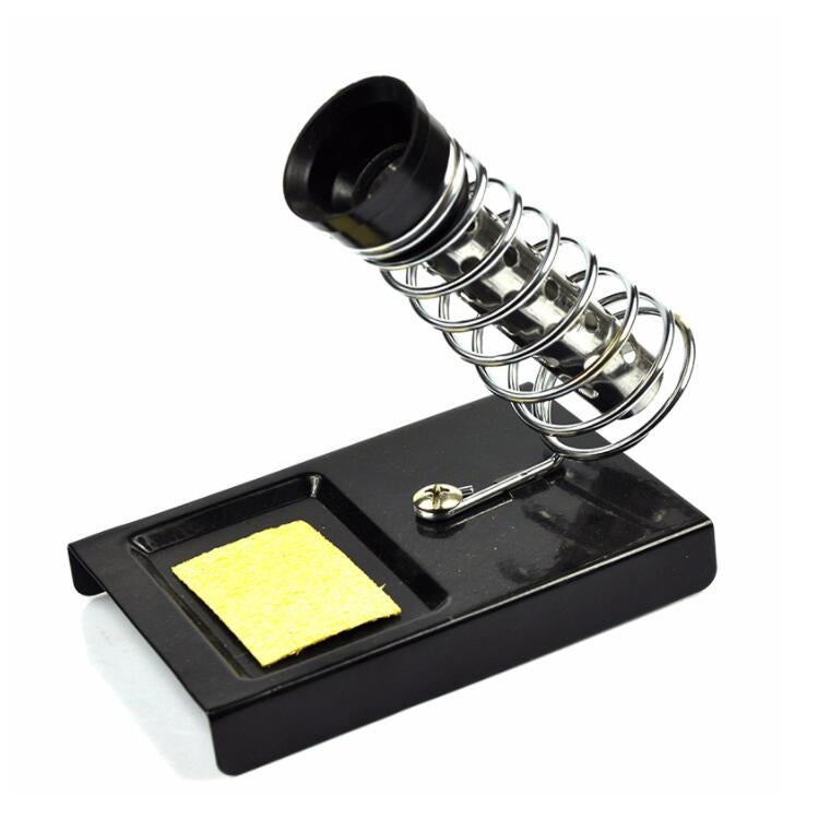 5 PCS C-4 Electric Soldering Iron Rack Metal Soldering Iron Rack, Style:Rack+Sponge
