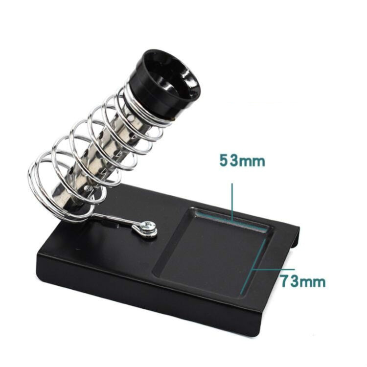 5 PCS C-4 Electric Soldering Iron Rack Metal Soldering Iron Rack, Style:Rack+Sponge
