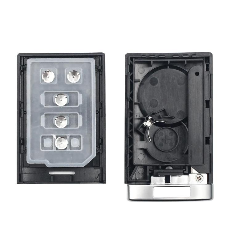 For Cadillac Car Remote Key Fob Case With Blank Key Blade - 5 Buttons