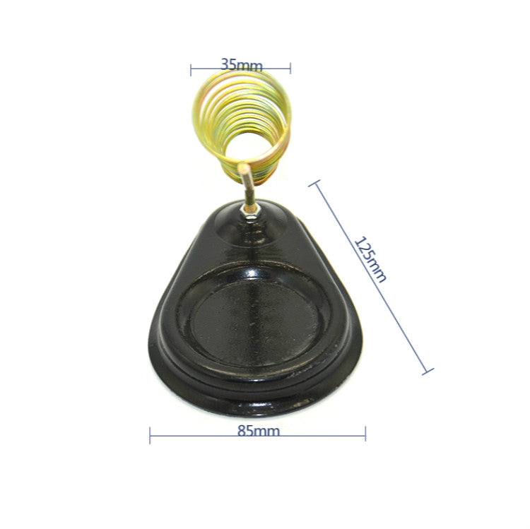 5 PCS Round Soldering Iron Stand Metal Integrated Soldering Iron Stand Electric Soldering Iron Stand