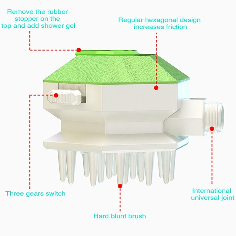Pet Shower Brush Nozzle Comb Pet Shower