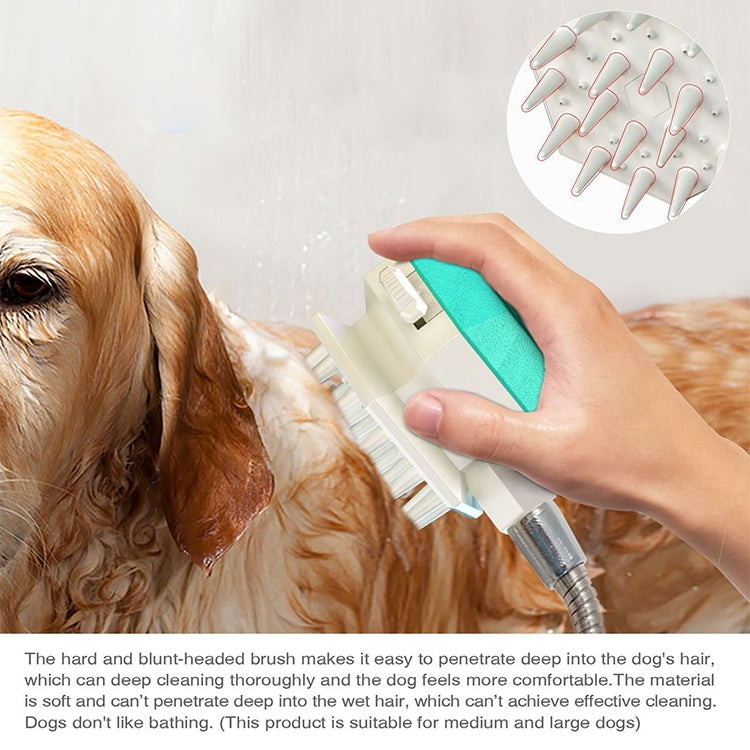 Pet Shower Brush Nozzle Comb Pet Shower
