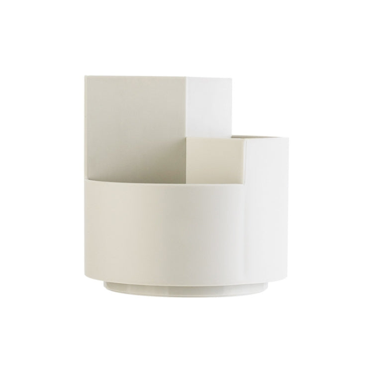 3 PCS Multifunctional Round Pen Holder Office Rotating Large Capacity Pen Holder Storage Box Random Colour