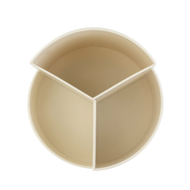 3 PCS Multifunctional Round Pen Holder Office Rotating Large Capacity Pen Holder Storage Box Random Colour
