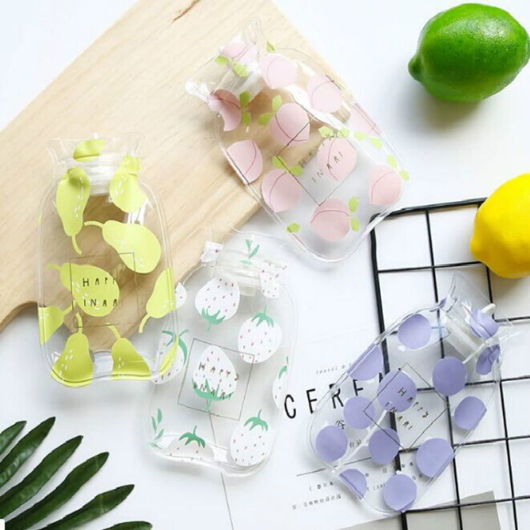 2 PCS Portable Transparent Mini Warm Water Bag