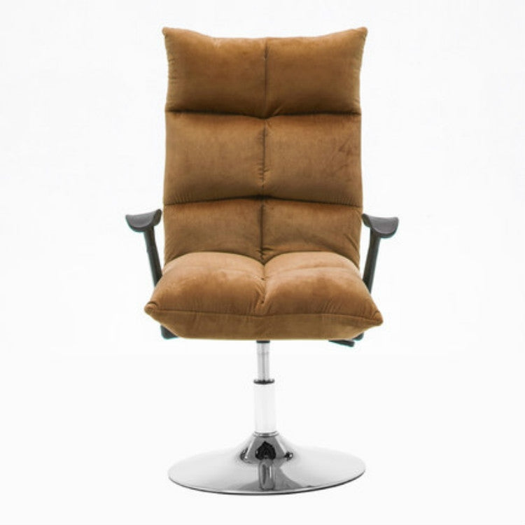 Household Modern Minimalist Computer Recliner Beauty Chair 45cm Disc Flannel Chair