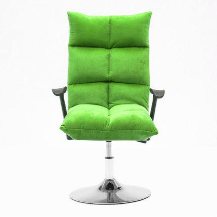 Household Modern Minimalist Computer Recliner Beauty Chair 45cm Disc Flannel Chair