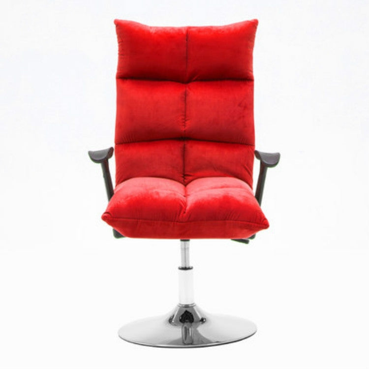 Household Modern Minimalist Computer Recliner Beauty Chair 45cm Disc Flannel Chair