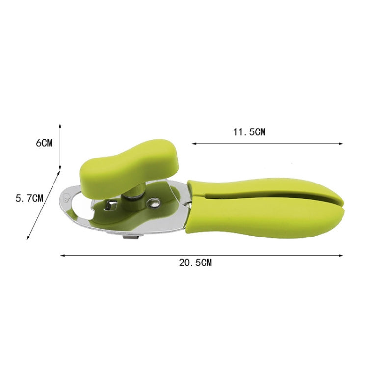 2 PCS 4 in 1 Multifunctional Can Opener Kitchen Household Lid Opener Canning Knife