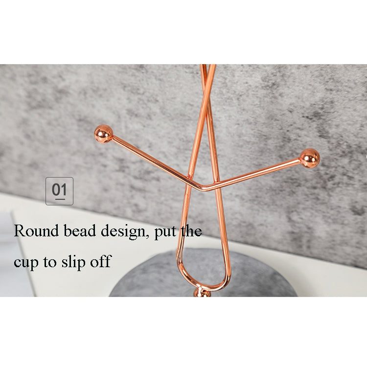 Mug Coffee Cup Cup Holder Tree-Shaped Hanging Drain Rack Kitchen Drain Tool