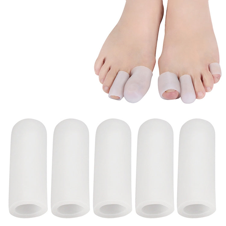 5 PCS Corn Toe Cover Finger Toe Care Set Color Random Delivry, Style:Closed L