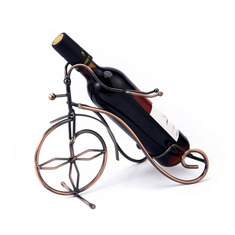 Upside Down Wine Glass Holder Hanging Goblet Holder Tricycle Wine Bottle Rack