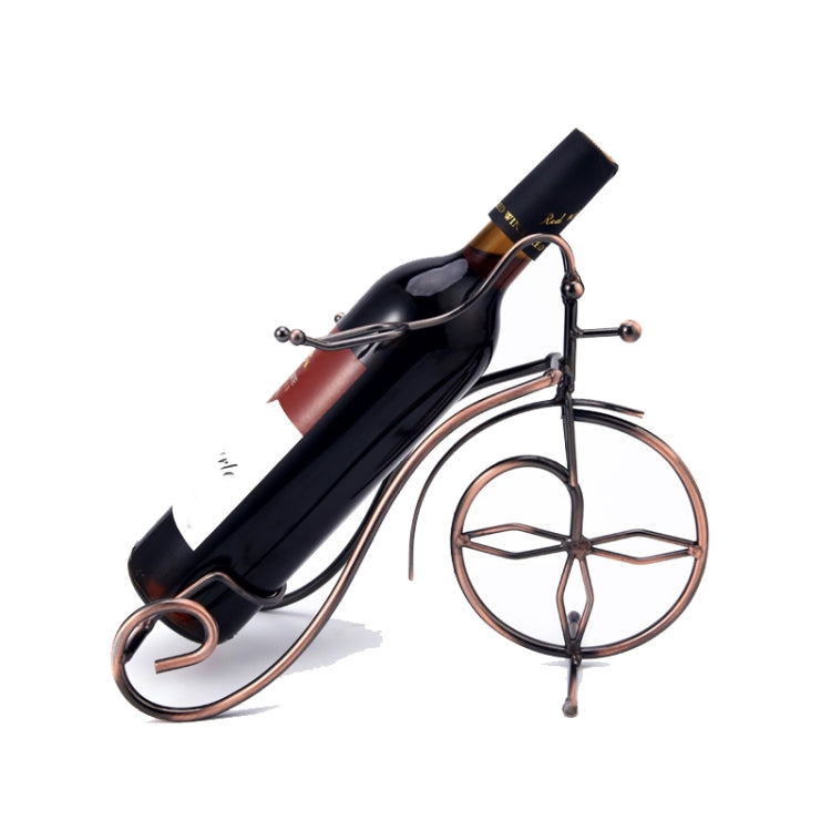 Upside Down Wine Glass Holder Hanging Goblet Holder Tricycle Wine Bottle Rack