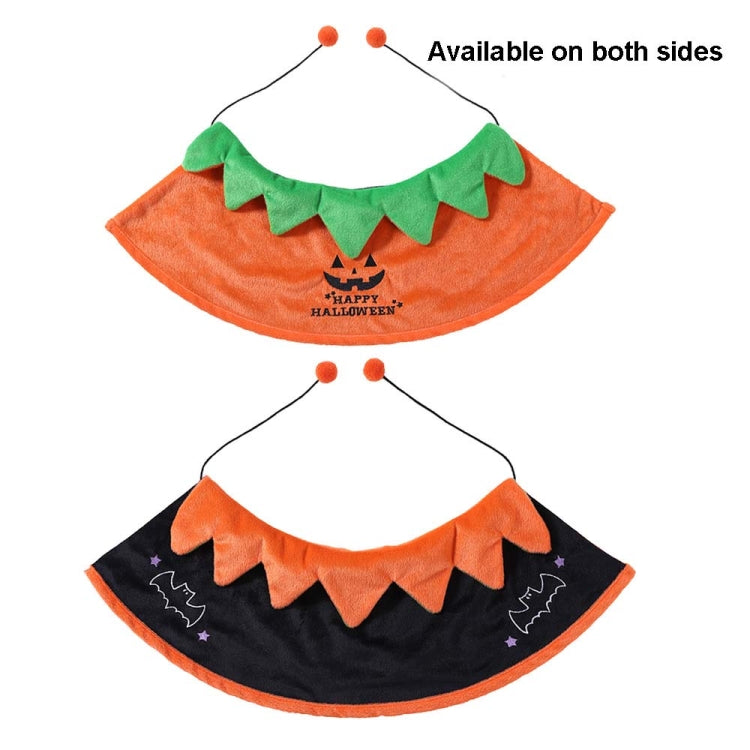 Halloween Pet Cloak Clothes Double-Sided Embroidered Dress Up Cloak, Size: M