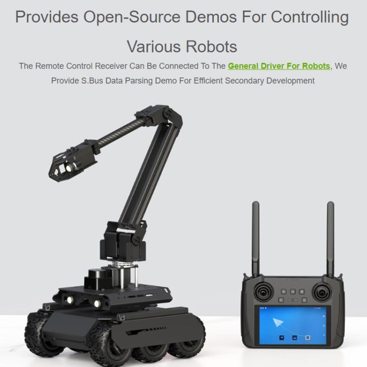WAVESHARE EyeLink-RC-S1 Octa-Core CPU Onboard 5.5-Inch Handheld Ground Station - Black
