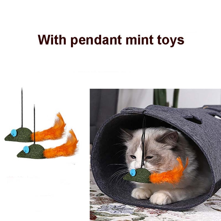 DIY Combination Felt Cat Tunnel Cat Litter, Specification: 44x60cm