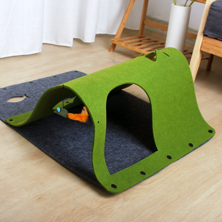 DIY Combination Felt Cat Tunnel Cat Litter, Specification: 52x70cm