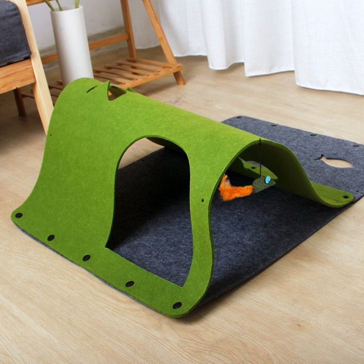 DIY Combination Felt Cat Tunnel Cat Litter, Specification: 52x70cm
