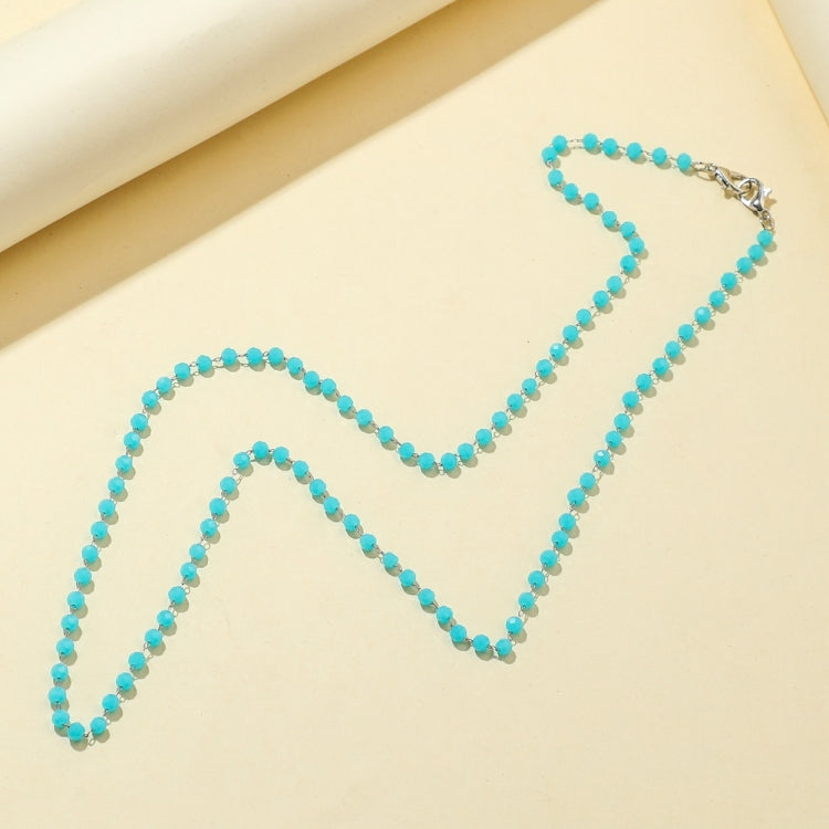 3 PCS Glossy Crystal Beads Handmade Mask Anti-Lost Hanging Lanyard Chain Glasses Chain
