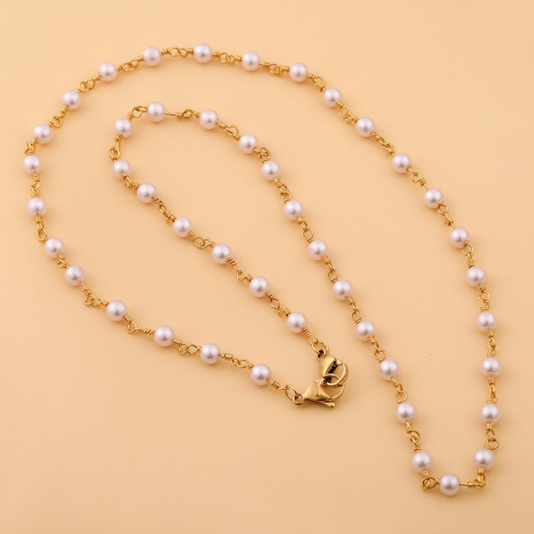 3 PCS Mask Anti-Lost Lanyard Pearl Sweater Chain Multi-Purpose Mask Lanyard Glasses Chain
