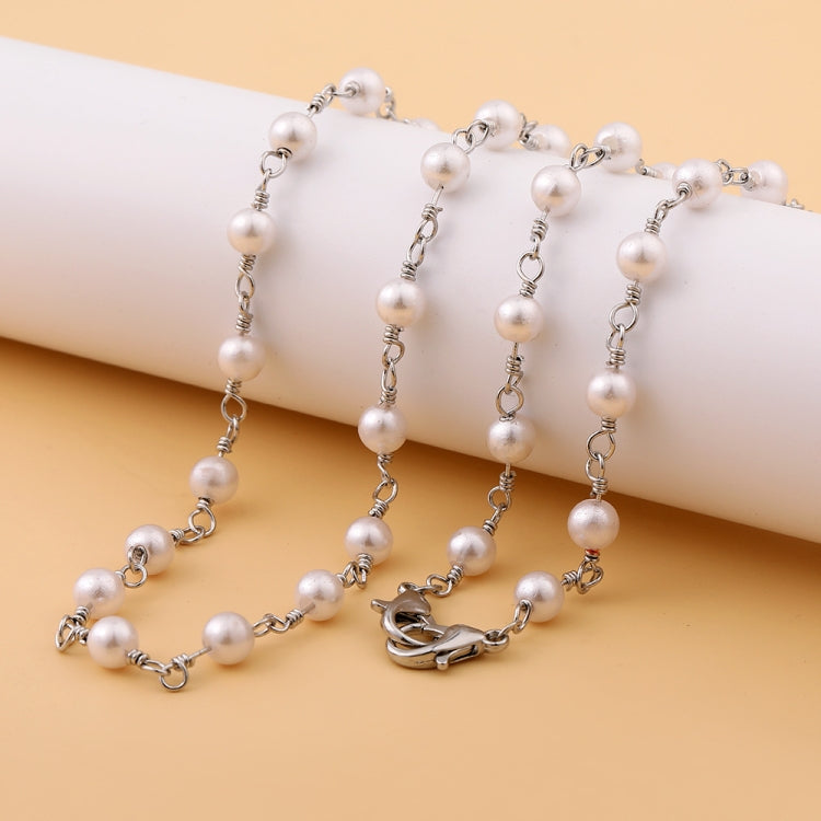 3 PCS Mask Anti-Lost Lanyard Pearl Sweater Chain Multi-Purpose Mask Lanyard Glasses Chain